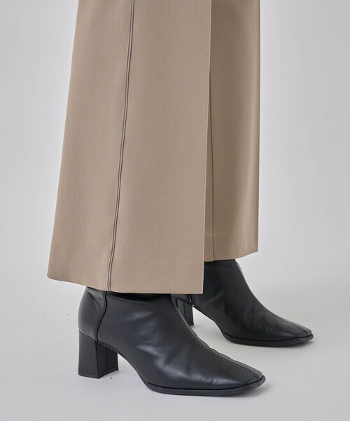 CITY TOKYO(シティトウキョウ)の「T/Rパイピングセミフレアパンツ(その他パンツ・レディース・ブラック/ベージュ/ブルー・1/2)」の21枚目の写真