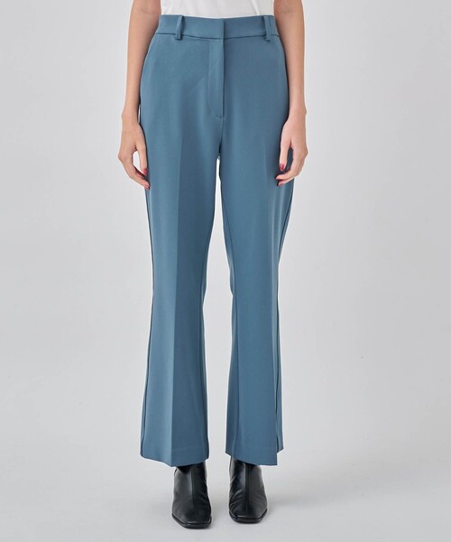 CITY TOKYO(シティトウキョウ)の「T/Rパイピングセミフレアパンツ(その他パンツ・レディース・ブラック/ベージュ/ブルー・1/2)」の18枚目の写真