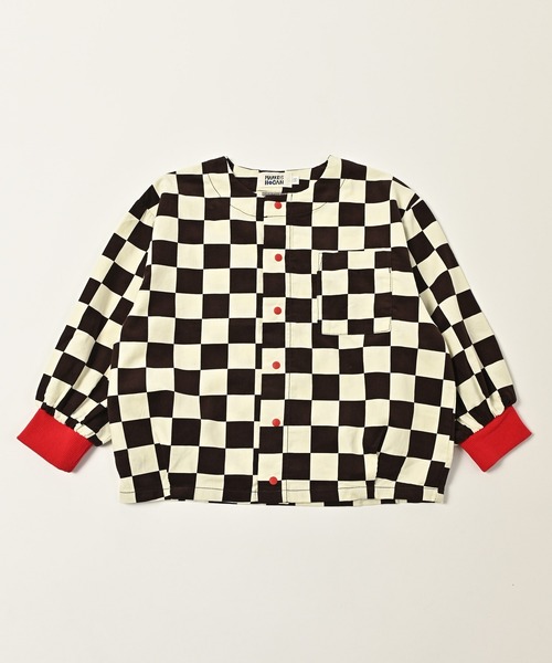 HOGAN RANCH WEAR（ホーガンランチウエア）の「コールテンクルーネックシャツ（90～130cm）（シャツ/ブラウス・キッズ・ブラック/エメラルド・90/100/110/120/130）」の9枚目の写真