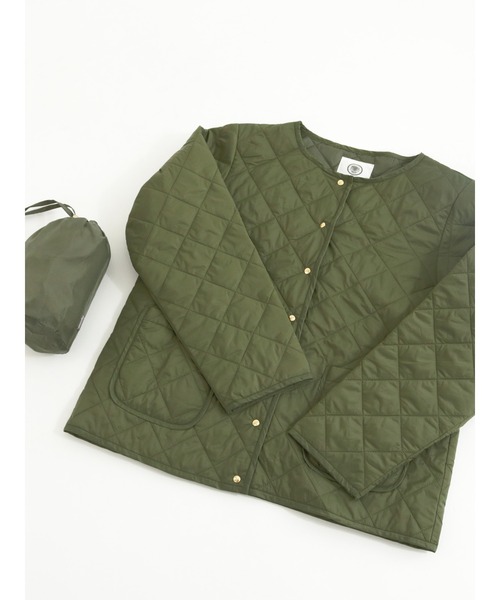 Lugnoncure(ルノンキュール)の「パッカブルブルゾン(ブルゾン・レディース・キナリ/グリーン/ブラック・フリ-)」の8枚目の写真