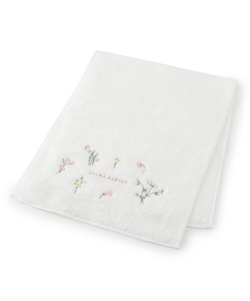 LAURA ASHLEY(ローラアシュレイ)の「クロスウェル柄 フェイスタオル(タオル・レディース・ホワイト系その他/ピンク系その他・00)」の2枚目の写真