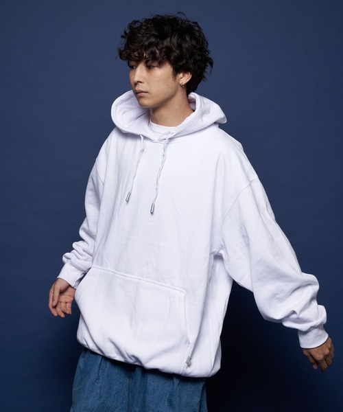 PRO CLUB （プロクラブ）の「PRO CLUB-Heavyweight Pullover（パーカー・メンズ・ホワイト/ブラック/グレー・L/XL/XXL/M）」の13枚目の写真