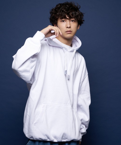 PRO CLUB （プロクラブ）の「PRO CLUB-Heavyweight Pullover（パーカー・メンズ・ホワイト/ブラック/グレー・L/XL/XXL/M）」の8枚目の写真