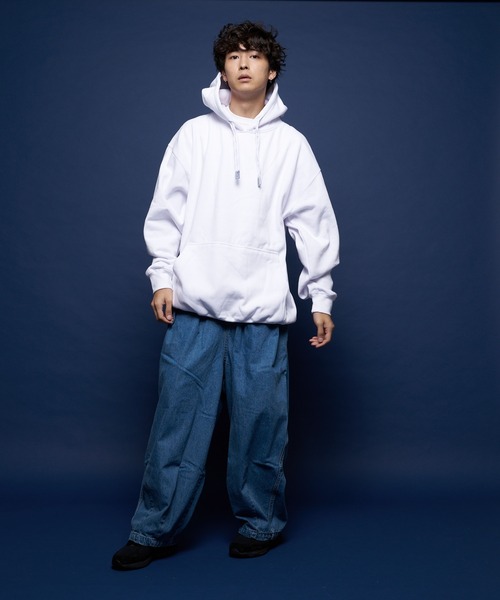 PRO CLUB （プロクラブ）の「PRO CLUB-Heavyweight Pullover（パーカー・メンズ・ホワイト/ブラック/グレー・L/XL/XXL/M）」の14枚目の写真