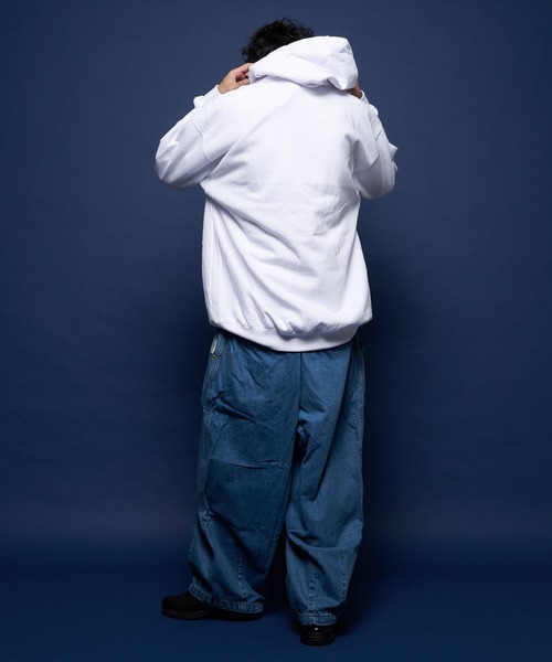 PRO CLUB （プロクラブ）の「PRO CLUB-Heavyweight Pullover（パーカー・メンズ・ホワイト/ブラック/グレー・L/XL/XXL/M）」の19枚目の写真