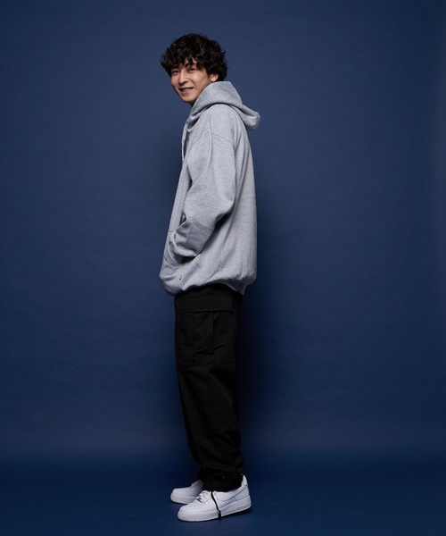 PRO CLUB （プロクラブ）の「PRO CLUB-Heavyweight Pullover（パーカー・メンズ・ホワイト/ブラック/グレー・L/XL/XXL/M）」の17枚目の写真