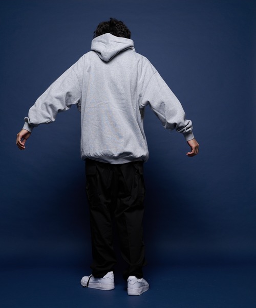 PRO CLUB （プロクラブ）の「PRO CLUB-Heavyweight Pullover（パーカー・メンズ・ホワイト/ブラック/グレー・L/XL/XXL/M）」の12枚目の写真