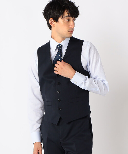 ユニクロ上下セット（COMME CA ISMのネクタイ付）4点セット セール】 【セットアップ対応】ウォッシャブル SUPER