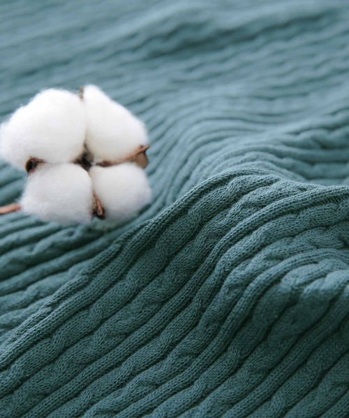 osharewalker（オシャレウォーカー）の「『裾フリルケーブルニットレギパン』（その他パンツ・レディース・アイボリー/ブルーグリーン/チャコール・1/2）」の16枚目の写真