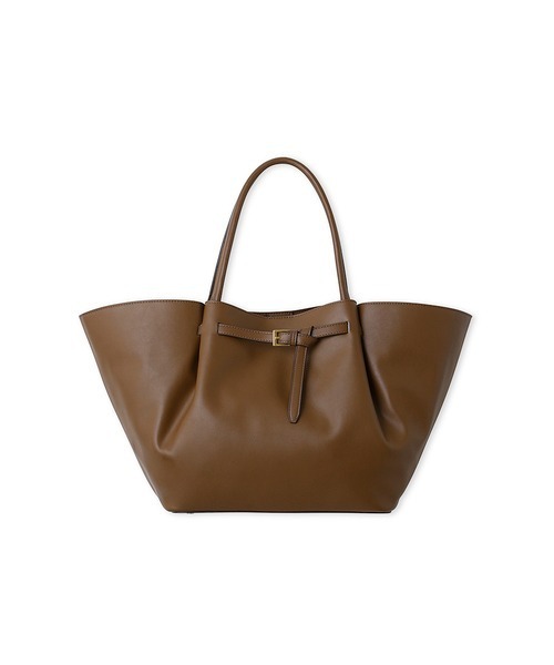 Mila Owen（ミラオーウェン）の「タックデザイントートバッグ