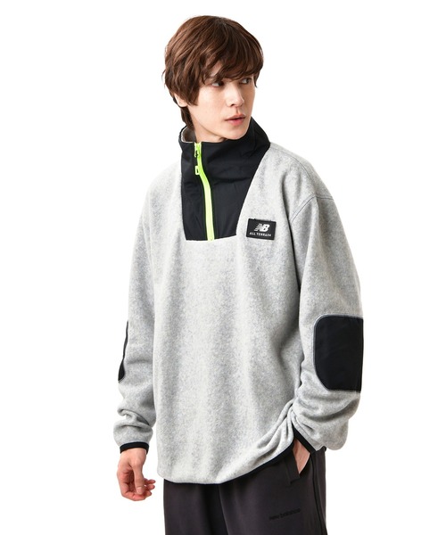 NEW BALANCE（ニューバランス）の「NB AT 1/4 Zipフリース トップ
