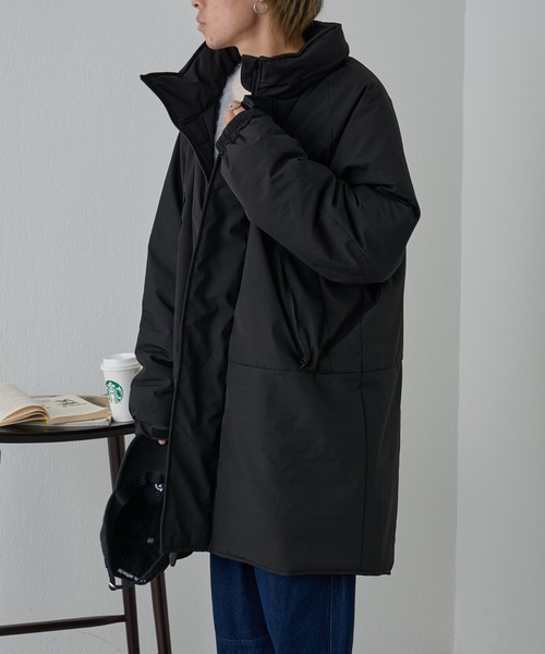 COLONY 2139（コロニートゥーワンスリーナイン）の「撥水中綿モンスタージャケット（ミリタリージャケット・メンズ・ブラック/カーキ/グレー・MEDIUM/LARGE）」の7枚目の写真