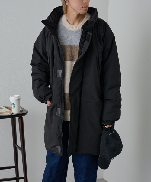 COLONY 2139（コロニートゥーワンスリーナイン）の「撥水中綿モンスタージャケット（ミリタリージャケット・メンズ・ブラック/カーキ/グレー・MEDIUM/LARGE）」の8枚目の写真