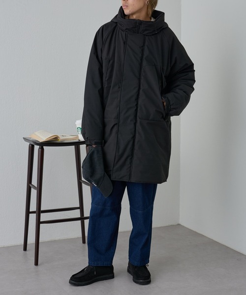 COLONY 2139（コロニートゥーワンスリーナイン）の「撥水中綿モンスタージャケット（ミリタリージャケット・メンズ・ブラック/カーキ/グレー・MEDIUM/LARGE）」の14枚目の写真