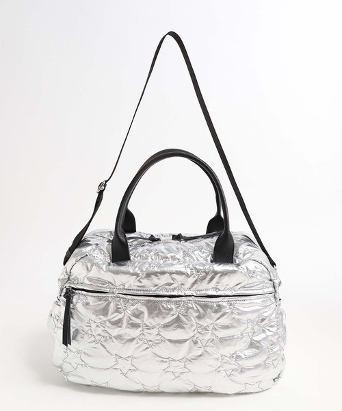 Cepica(セピカ)の「牛革×★キルティングBIGボストン(ボストンバッグ・レディース・シルバー・FREE)」の9枚目の写真