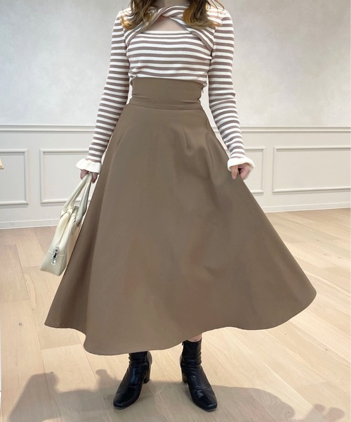 apres jour(アプレジュール)の「フロントオープンねじりトップス【ZOZOTOWN限定アイテム】(ニット/セーター・レディース・ブルー/モカ/ブラック・X-LARGE/フリー)」の18枚目の写真