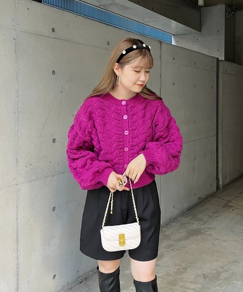 prose verse（プロズヴェール）の「パールベロアカチューシャ（その他ヘアアクセサリー・レディース・ブラック・ﾌﾘ-）」の4枚目の写真