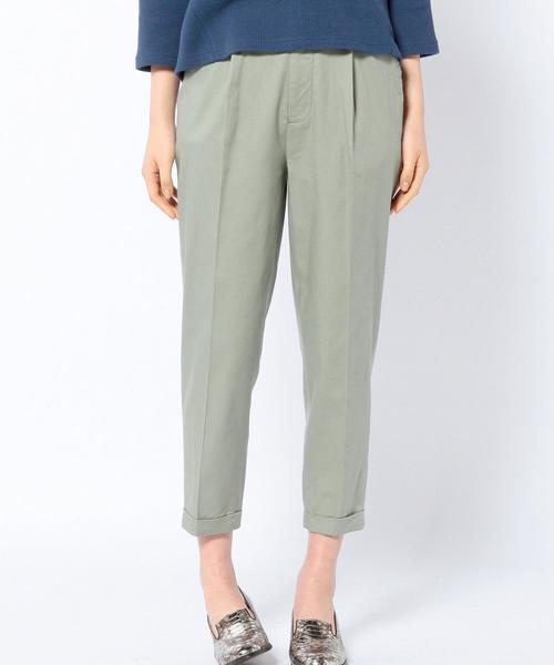 Another Edition(アナザーエディション)の「ビエラ七分丈パンツ/AEBC ビエラ 7ブ PT◆(その他パンツ・レディース・ベージュ/オリーブ/ロイヤルブルー・MEDIUM/SMALL)」の2枚目の写真