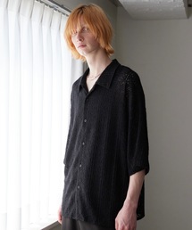 ln fortis | ln fortis - フラワーパターンレースシャツ(シャツ/ブラウス)