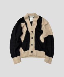 マーカウェア 美品 MARKAWARE ニット ペーパー カーディガン 3 MARKAWARE (マーカウェア) JAPANESE CARDIGAN / ジャパニーズ