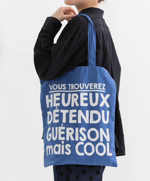 nop de nod（ノップドゥノッド）の「Laukkuリネンコットンマルシェバッグ（トートバッグ・レディース・ブラウン/ネイビー/スミクロ/キナリ/ライトピンク/グレー/ブラック/ブルー/レッド・8/フリー）」の7枚目の写真