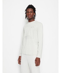 ARMANI EXCHANGE | 【A|X アルマーニ エクスチェンジ】ボックスロゴデザイン　長袖クルーネックTシャツ/REGULAR(Tシャツ/カットソー)