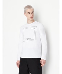 ARMANI EXCHANGE | 【A|X アルマーニ エクスチェンジ】ボックスロゴデザイン　長袖クルーネックTシャツ/REGULAR(Tシャツ/カットソー)