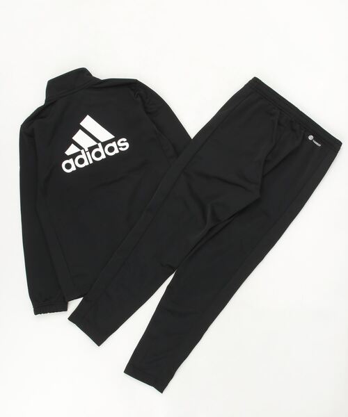 adidas（アディダス）の「エッセンシャルズ ビッグロゴ トラックスーツ / アディダス adidas（ジャージ・キッズ・ブラック/ネイビー/ブルー・150/160/130/140）」の8枚目の写真