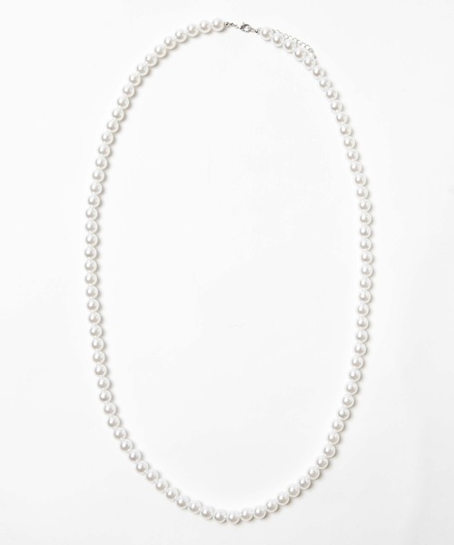 WEGO（ウィゴー）の「WEGO/ロングパールネックレス（ネックレス・レディース・ホワイト系その他・FREE）」の3枚目の写真