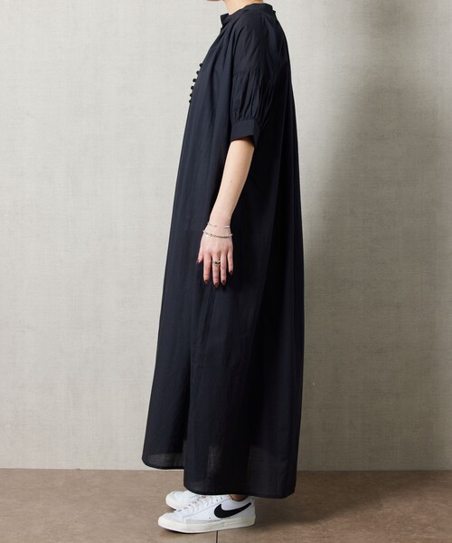 FREAK'S STORE（フリークスストア）の「【限定展開】 インド 組紐 スキッパー ワンピース（ワンピース・レディース・ラベンダー/ブルー/ブルーグリーン/イエロー/オフホワイト/ピンク/ブラック・MEDIUM/SMALL）」の17枚目の写真