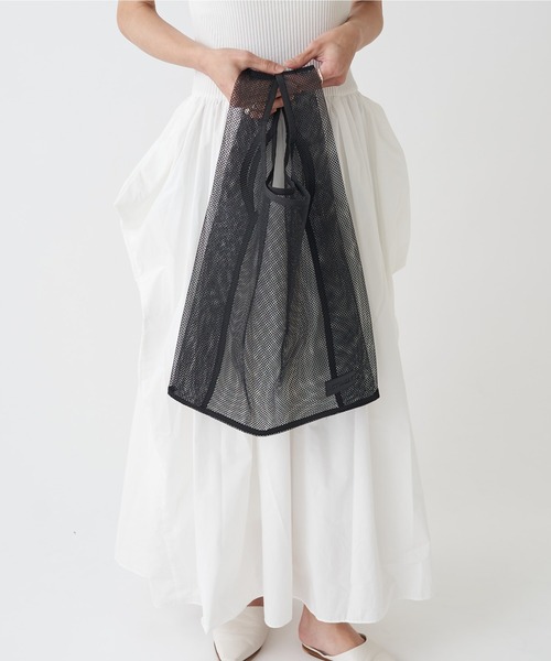 Actually（アクチュアリー）の「パラコードハンドル メッシュバッグ（トートバッグ・レディース・ブラック/ブルー/グレー・フリー）」の20枚目の写真