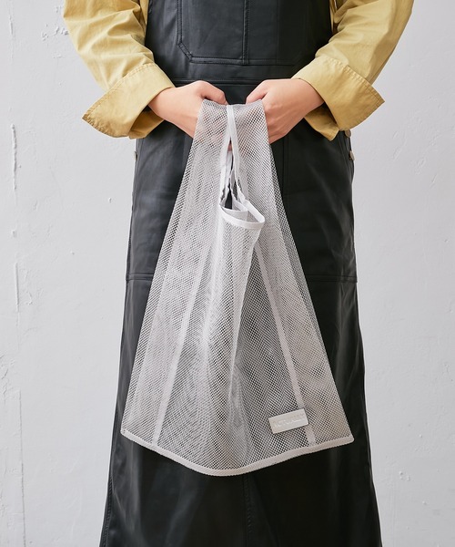 Actually（アクチュアリー）の「パラコードハンドル メッシュバッグ（トートバッグ・レディース・ブラック/ブルー/グレー・フリー）」の17枚目の写真