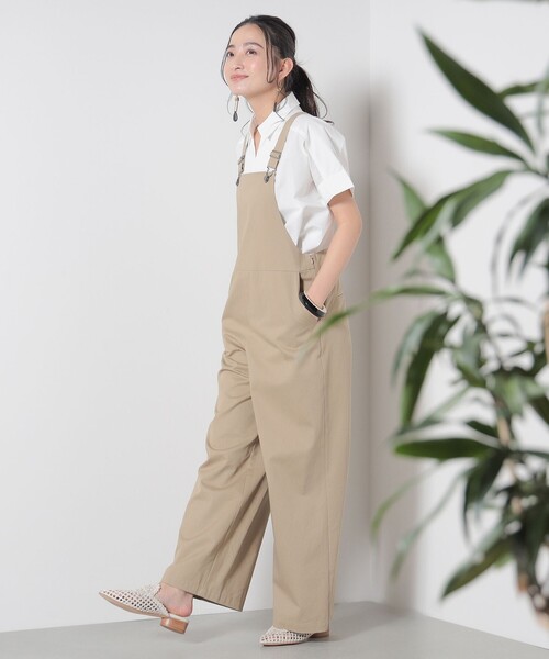 BEAMS HEART(ビームスハート)の「BEAMS HEART / スキッパー プルオーバーシャツ(シャツ/ブラウス・レディース・オフホワイト/ブルー/オレンジ/ストライプ・FREE)」の11枚目の写真