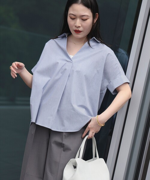 BEAMS/スキッパー プルオーバーシャツ BEAMS HEART（ビームスハート）の「BEAMS HEART / スキッパー