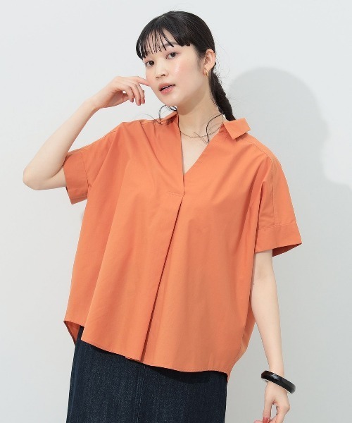 BEAMS/スキッパー プルオーバーシャツ BEAMS HEART（ビームスハート）の「BEAMS HEART / スキッパー