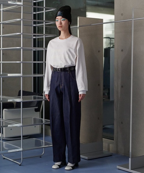 NEONSIGN（ネオンサイン）の「NEONSIGN/ネオンサイン/Electric Box Logo Beanie（ニットキャップ/ビーニー・メンズ・ブラック・F）」の3枚目の写真