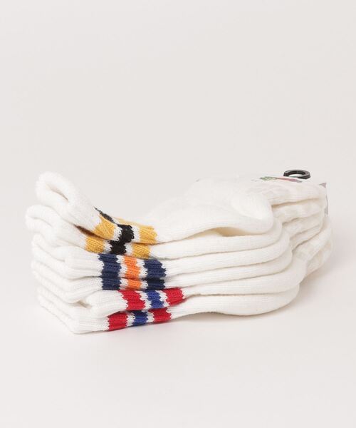 FRUIT OF THE LOOM(フルーツオブザルーム)の「FRUIT OF THE LOOM/フルーツオブザルーム アメリブライン 靴下(ソックス/靴下・キッズ・ホワイト系1/ホワイト系2・16-18cm/13-15cm)」の19枚目の写真