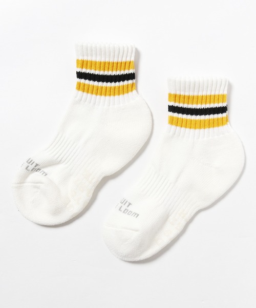 FRUIT OF THE LOOM(フルーツオブザルーム)の「FRUIT OF THE LOOM/フルーツオブザルーム アメリブライン 靴下(ソックス/靴下・キッズ・ホワイト系1/ホワイト系2・16-18cm/13-15cm)」の11枚目の写真