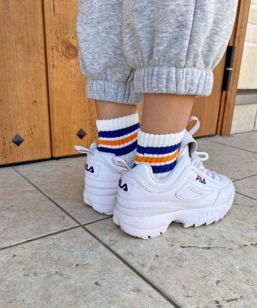 FRUIT OF THE LOOM(フルーツオブザルーム)の「FRUIT OF THE LOOM/フルーツオブザルーム アメリブライン 靴下(ソックス/靴下・キッズ・ホワイト系1/ホワイト系2・16-18cm/13-15cm)」の21枚目の写真