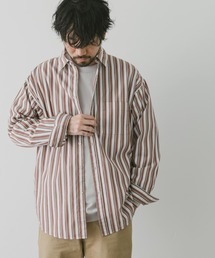 URBAN RESEARCH DOORS | 『Sサイズ/WEB限定』ライトオックスストライプレギュラーカラーシャツ(シャツ/ブラウス)