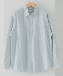 URBAN RESEARCH DOORS | 『Sサイズ/WEB限定』ライトオックスストライプレギュラーカラーシャツ(シャツ/ブラウス)