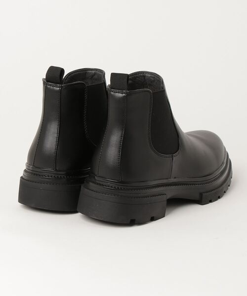 Dedes（デデス）の「ハイソール サイドゴアブーツ レースアップブーツ（ブーツ・メンズ・ブラック/ブラック系・40/41/42/43/44）」の3枚目の写真