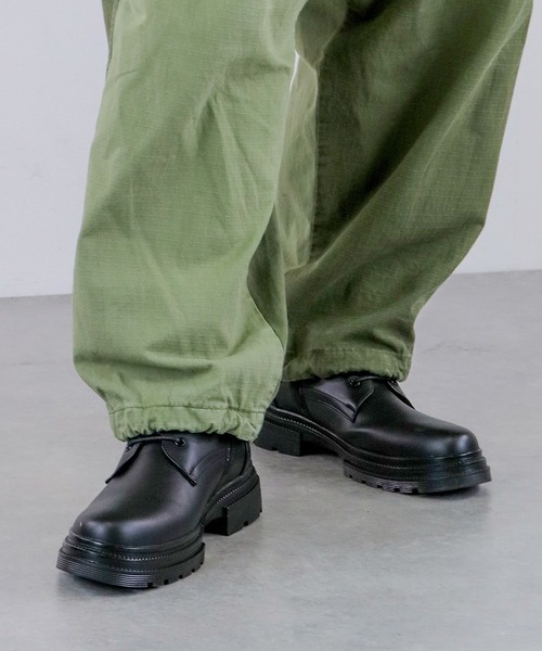 Dedes（デデス）の「ハイソール サイドゴアブーツ レースアップブーツ（ブーツ・メンズ・ブラック/ブラック系・40/41/42/43/44）」の6枚目の写真