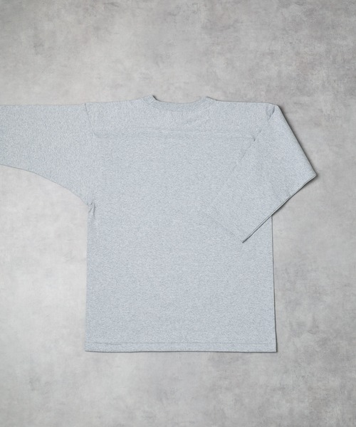INNOCENT(イノセント)の「『CROSS&STITCH』OPENEND FOOTBALL TEE SHIRTS(Tシャツ/カットソー・レディース・ブラック/ヘザーグレー/ホワイト・LARGE/MEDIUM)」の6枚目の写真