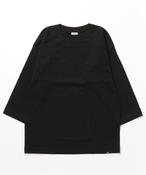 INNOCENT(イノセント)の「『CROSS&STITCH』OPENEND FOOTBALL TEE SHIRTS(Tシャツ/カットソー・レディース・ブラック/ヘザーグレー/ホワイト・LARGE/MEDIUM)」の7枚目の写真