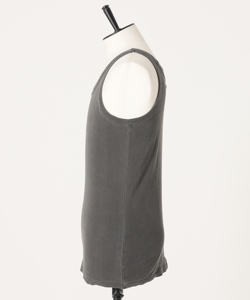 MILLER（ミラー）の「【MILLER×JOURNAL STANDARD / ミラー】別注 ガーメントダイタンクトップ（タンクトップ・メンズ・ピンク/ブラック系その他/ラベンダー/アイボリー/ライトイエロー/ライトグリーン/ブルー系その他/ホワイト系その他・LARGE/MEDIUM）」の10枚目の写真