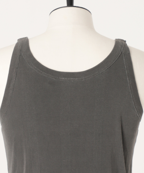 MILLER（ミラー）の「【MILLER×JOURNAL STANDARD / ミラー】別注 ガーメントダイタンクトップ（タンクトップ・メンズ・ピンク/ブラック系その他/ラベンダー/アイボリー/ライトイエロー/ライトグリーン/ブルー系その他/ホワイト系その他・LARGE/MEDIUM）」の12枚目の写真