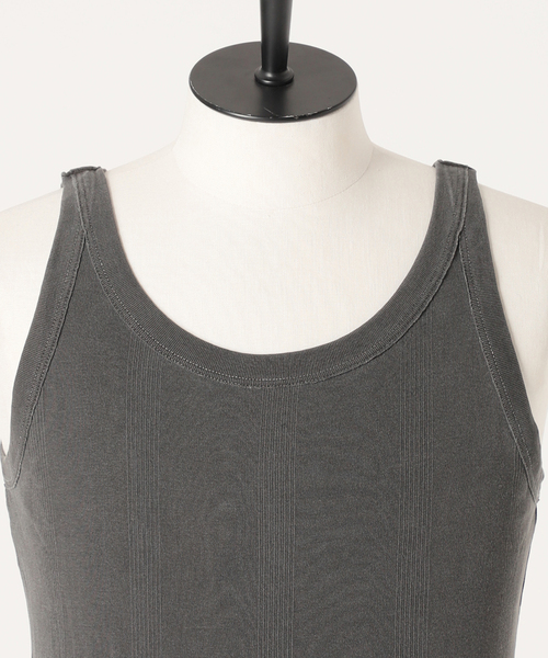 MILLER（ミラー）の「【MILLER×JOURNAL STANDARD / ミラー】別注 ガーメントダイタンクトップ（タンクトップ・メンズ・ピンク/ブラック系その他/ラベンダー/アイボリー/ライトイエロー/ライトグリーン/ブルー系その他/ホワイト系その他・LARGE/MEDIUM）」の13枚目の写真