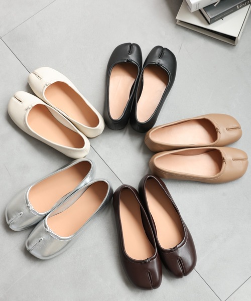 タビパンプス / 足袋パンプス/足袋バレエシューズ（バレエシューズ  