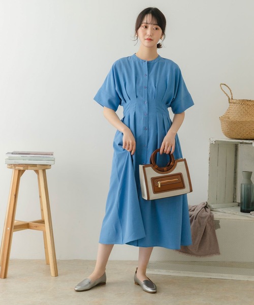 RODE SKO（ロデスコ）の「キャンバスコンビトートバッグ（ハンドバッグ・レディース・ブラウン・ONE）」の4枚目の写真